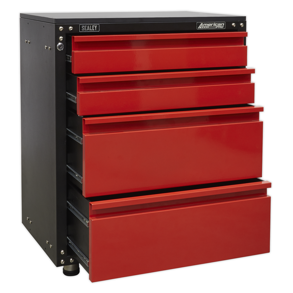 American Pro APMS84 American PRO® Modular Cabinet with Worktop 4 Drawer 665mm