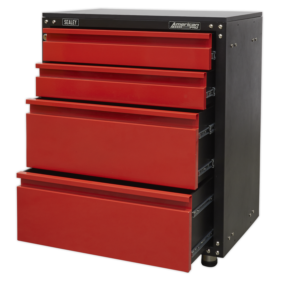 American Pro APMS84 American PRO® Modular Cabinet with Worktop 4 Drawer 665mm
