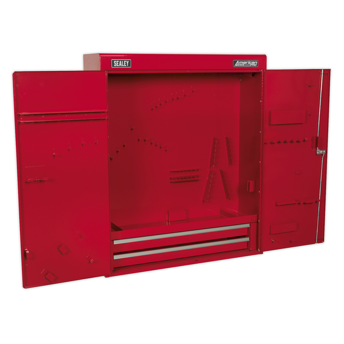American Pro APW750 American PRO® Wall Mounting Tool Cabinet with 2 Drawers