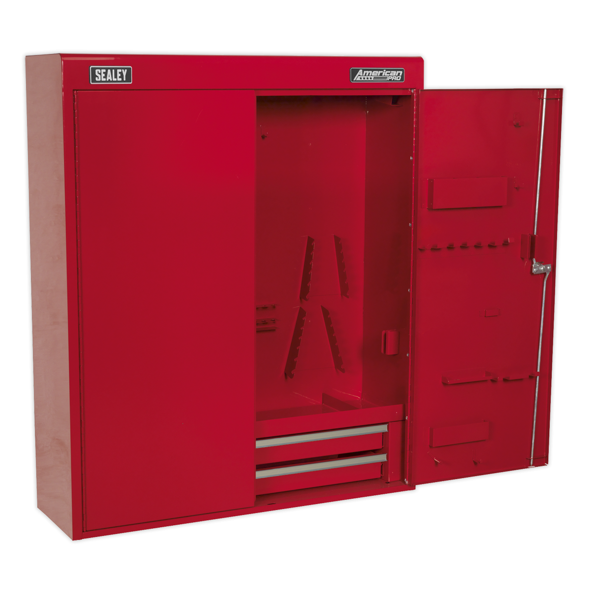 American Pro APW750 American PRO® Wall Mounting Tool Cabinet with 2 Drawers