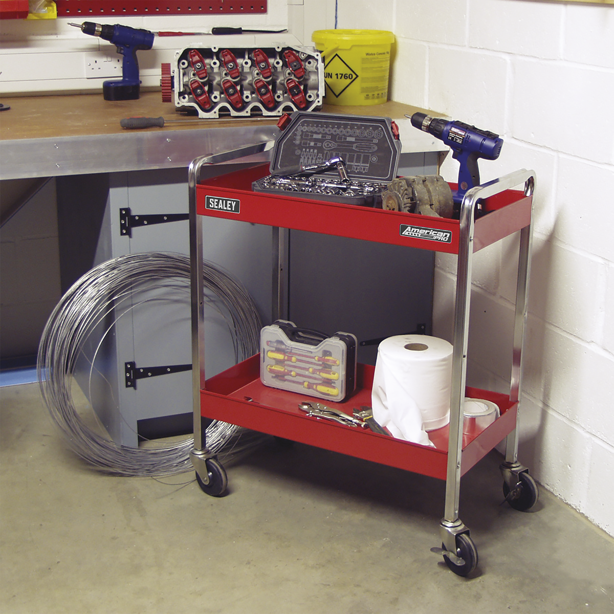 American Pro CX102 American PRO® Heavy-Duty Trolley 2-Level