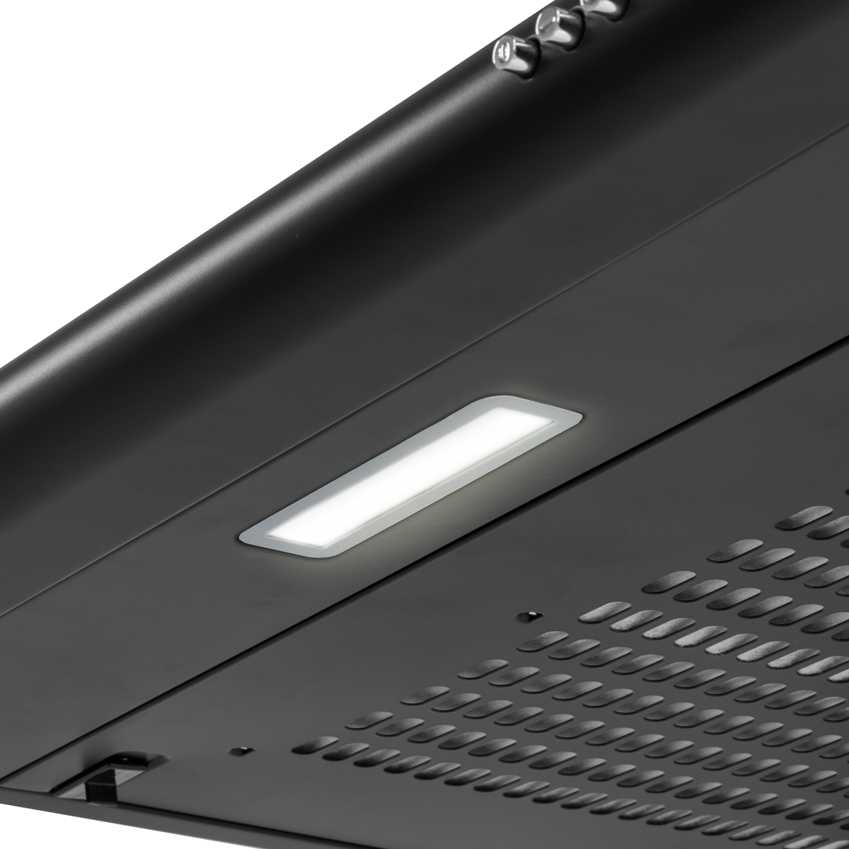 Baridi DH107 Baridi Visor Cooker Hood Extractor Fan 60cm - Black