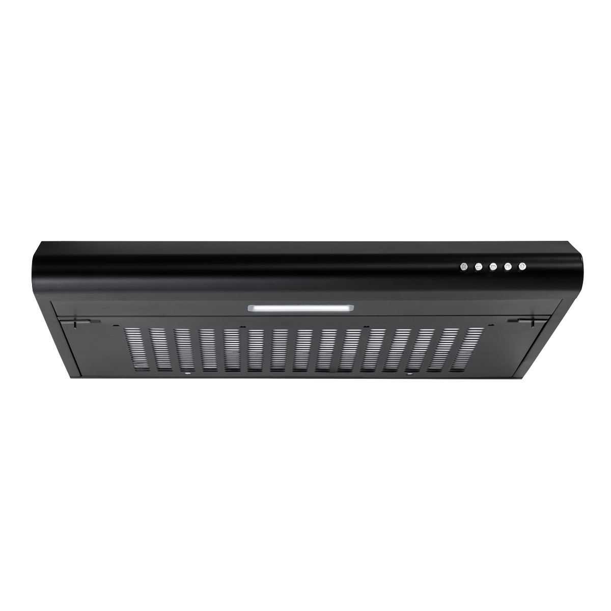 Baridi DH107 Baridi Visor Cooker Hood Extractor Fan 60cm - Black