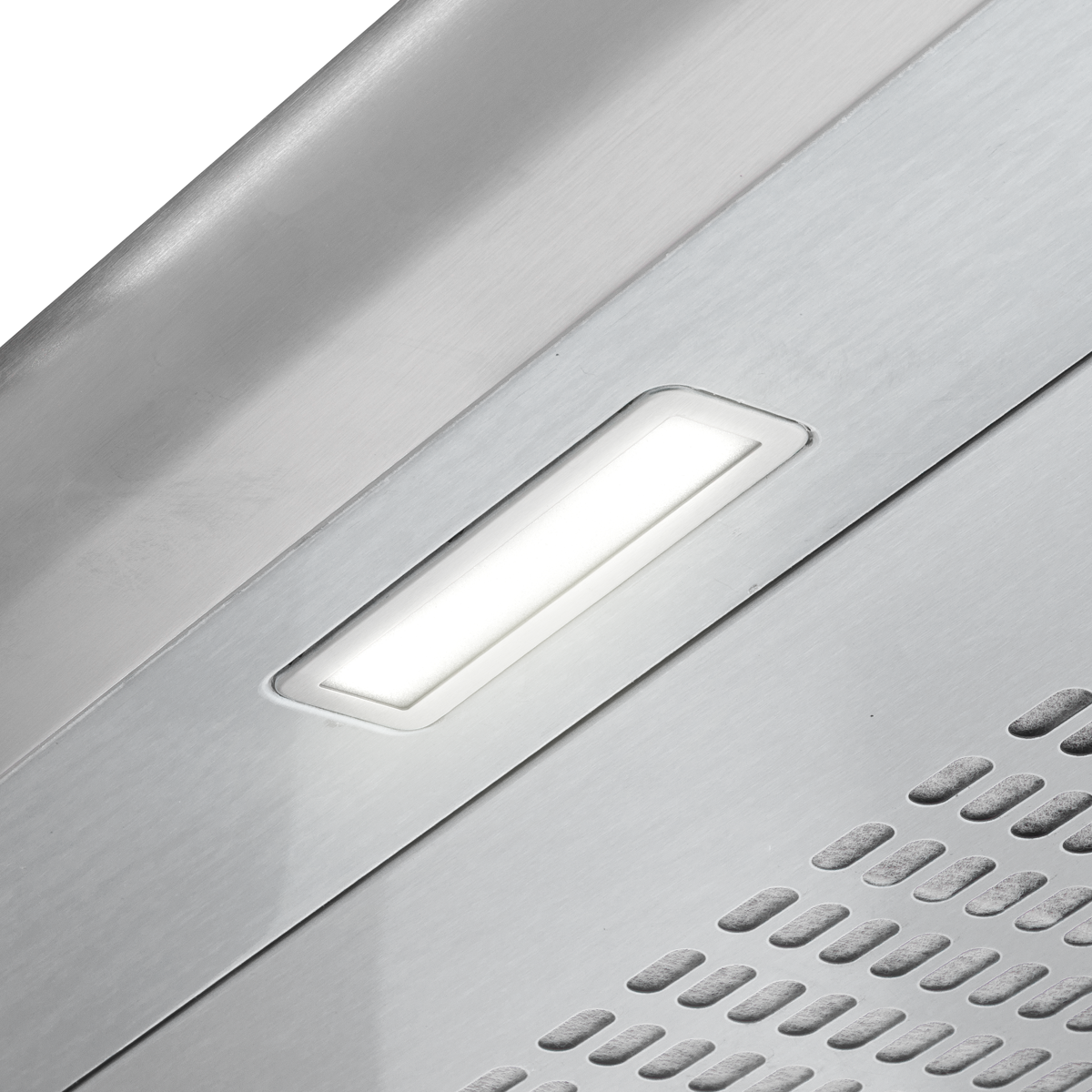 Baridi DH108 Baridi Visor Cooker Hood Extractor Fan 60cm - Stainless Steel