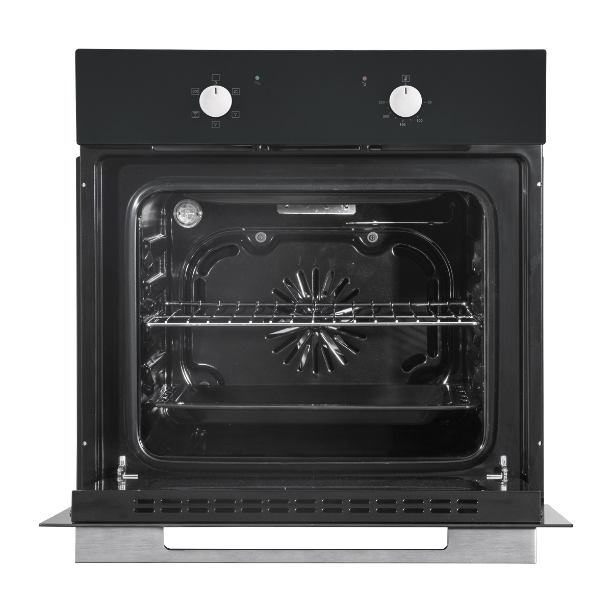 Baridi DH124 Baridi Integrated Fan-Assisted Electric Oven 60cm 55L Capacity - Black
