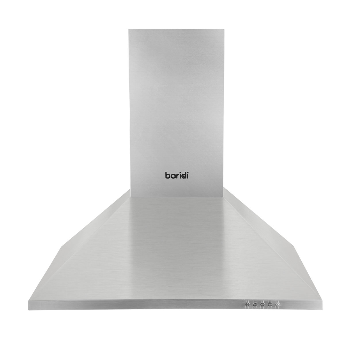 Baridi DH126 Baridi Cooker Hood with Carbon Filters 60cm - Stainless Steel