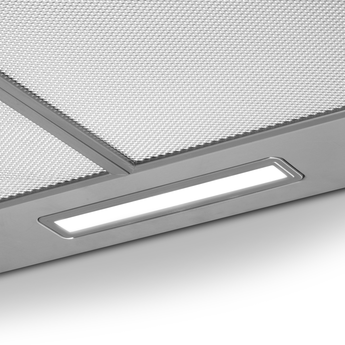 Baridi DH126 Baridi Cooker Hood with Carbon Filters 60cm - Stainless Steel