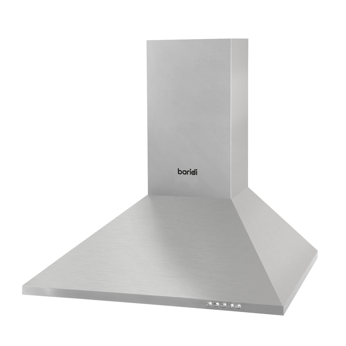 Baridi DH126 Baridi Cooker Hood with Carbon Filters 60cm - Stainless Steel