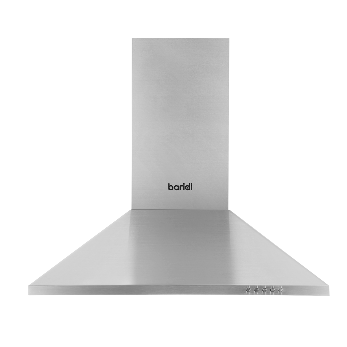 Baridi DH126 Baridi Cooker Hood with Carbon Filters 60cm - Stainless Steel