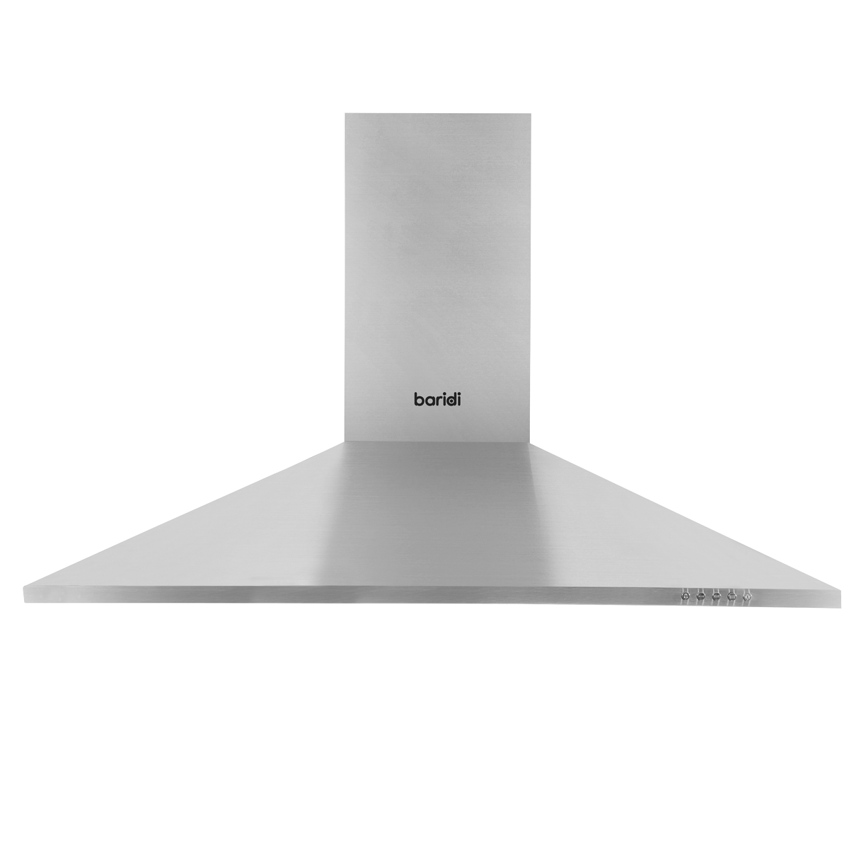 Baridi DH127 Baridi Cooker Hood with Carbon Filters 90cm - Stainless Steel