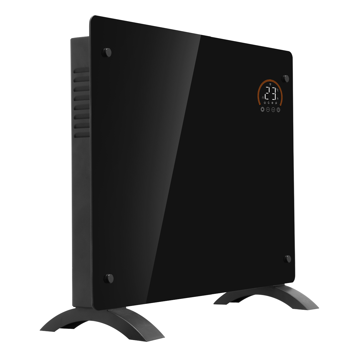 Baridi DH135 Baridi, Electric Glass Panel Heater, 1000W, Wi-Fi Enabled, Black - DH135