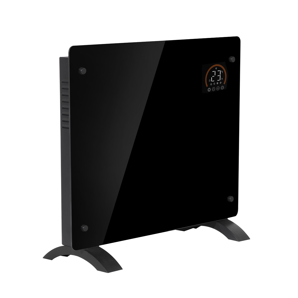 Baridi DH135 Baridi, Electric Glass Panel Heater, 1000W, Wi-Fi Enabled, Black - DH135