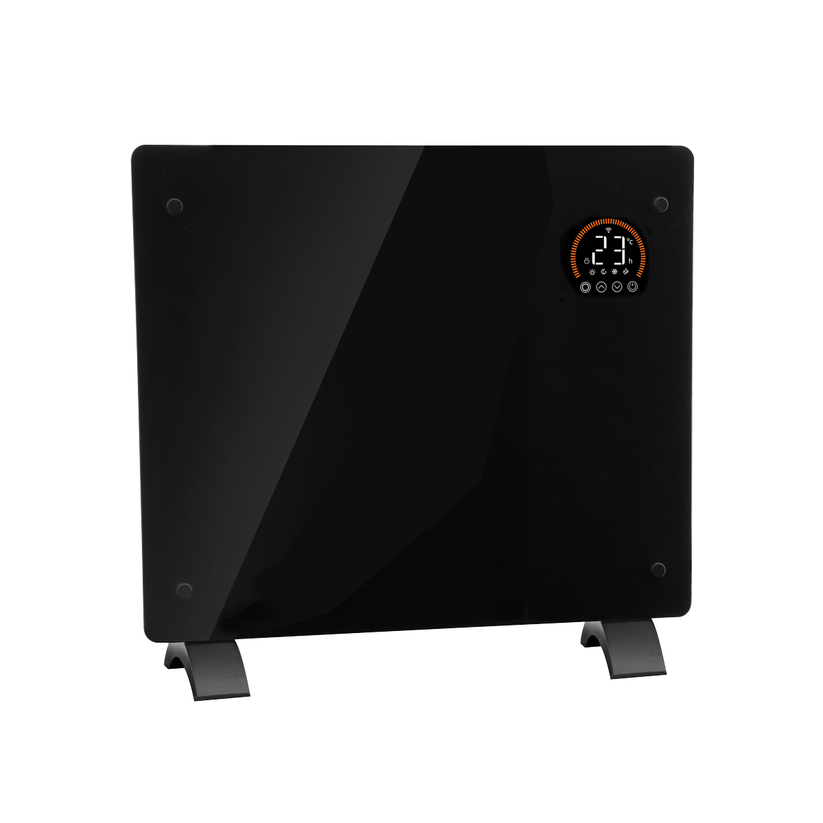 Baridi DH135 Baridi, Electric Glass Panel Heater, 1000W, Wi-Fi Enabled, Black - DH135