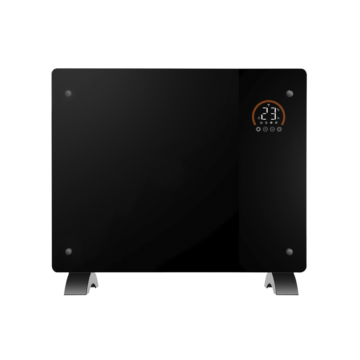Baridi DH135 Baridi, Electric Glass Panel Heater, 1000W, Wi-Fi Enabled, Black - DH135