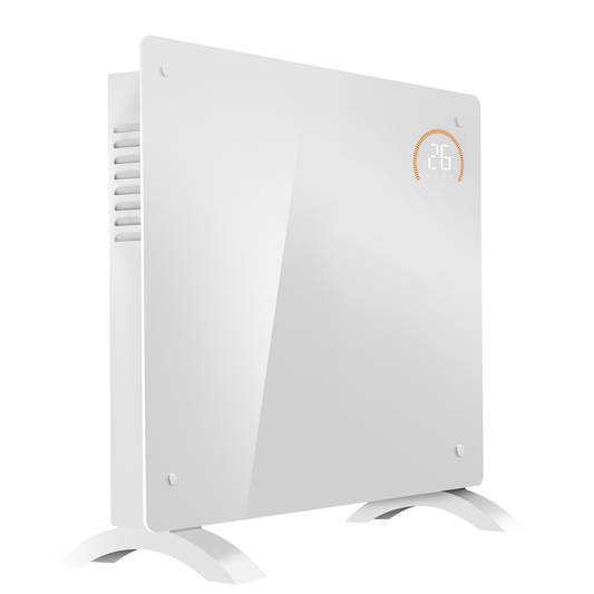 Baridi DH136 Baridi, Electric Glass Panel Heater 1000W/230V - DH136