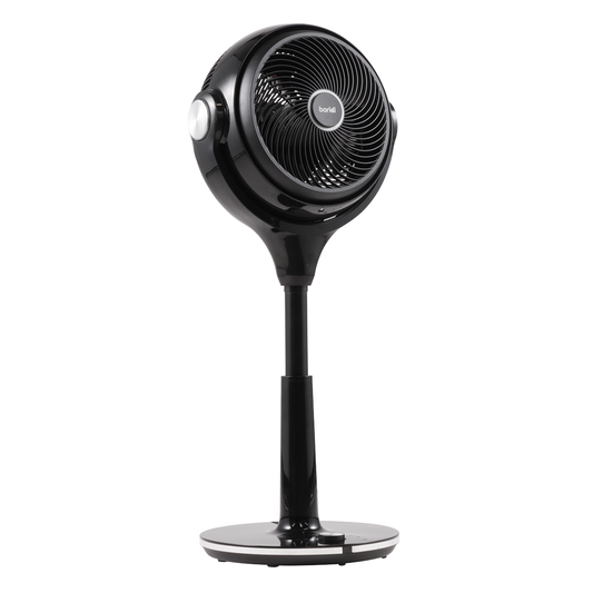 Baridi DH143 Baridi 10" Pedestal Fan with Remote Control & 12hr Timer 230V - Black
