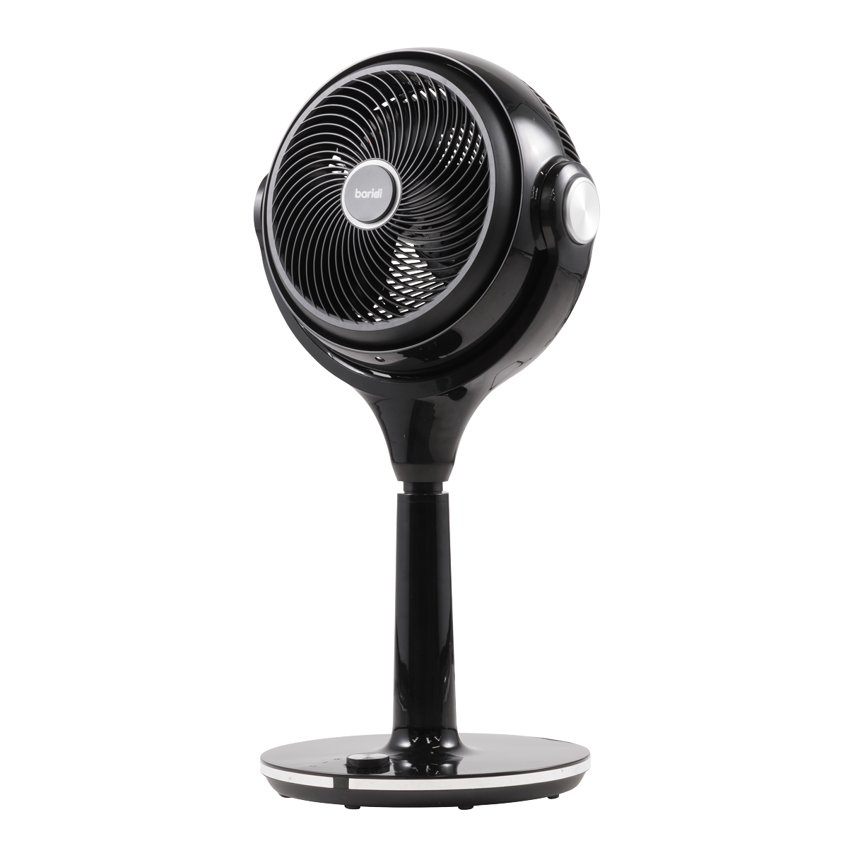 Baridi DH143 Baridi 10" Pedestal Fan with Remote Control & 12hr Timer 230V - Black
