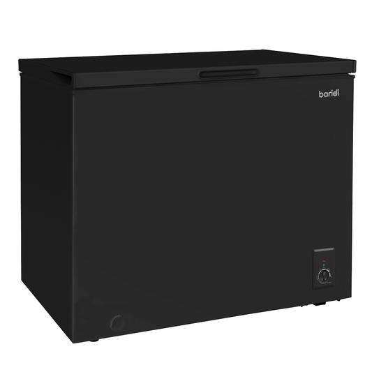 Baridi DH151 Baridi Freestanding Chest Freezer 199L Capacity - Black