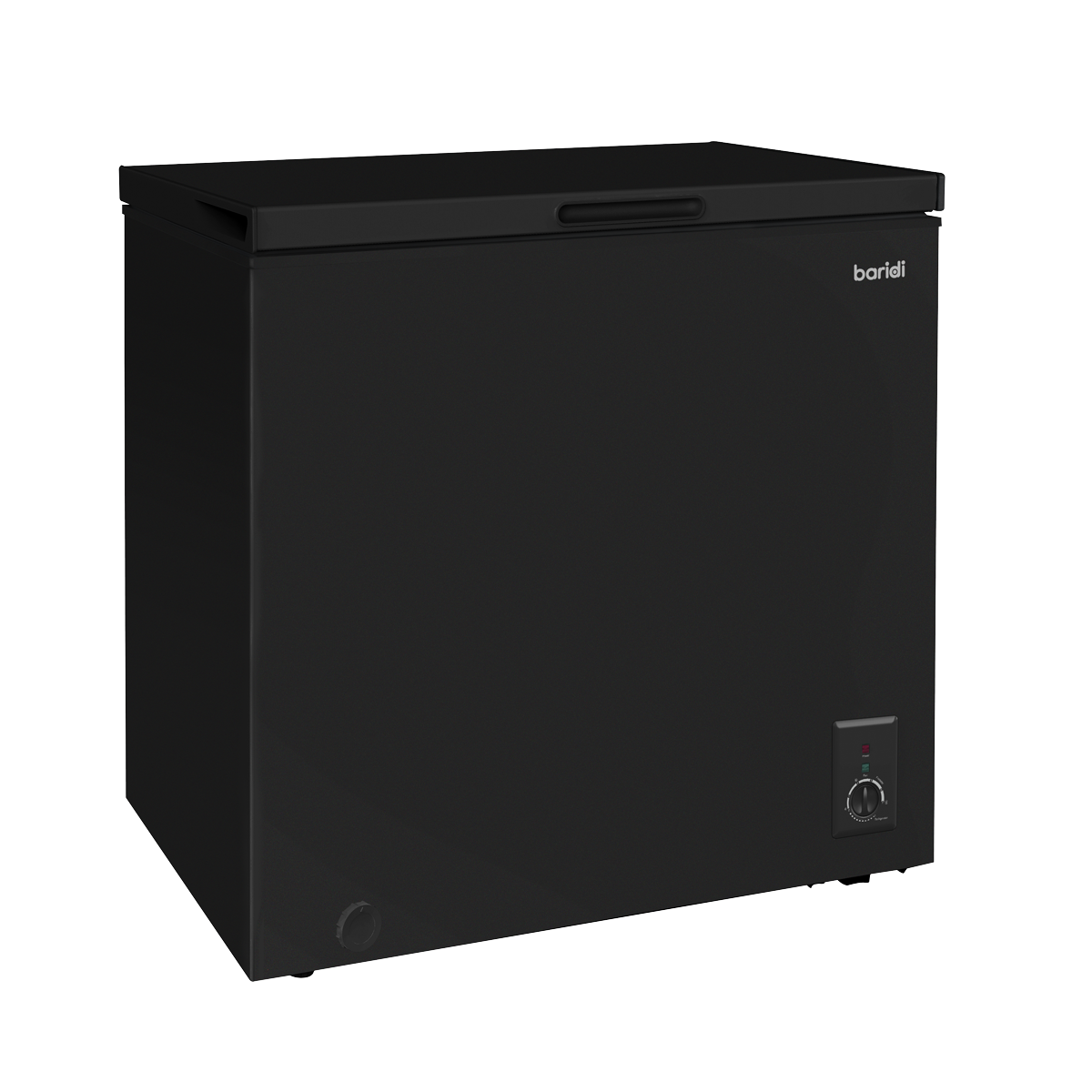 Baridi DH152 Baridi Freestanding Chest Freezer 142L Capacity - Black