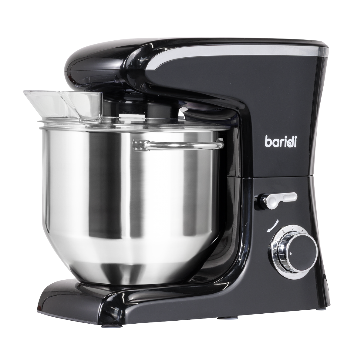 Baridi DH174 Baridi 1800W Stand Mixer with Accessories 8L - Black