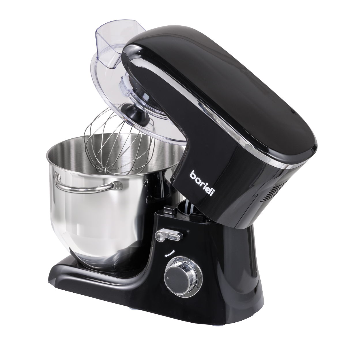 Baridi DH174 Baridi 1800W Stand Mixer with Accessories 8L - Black
