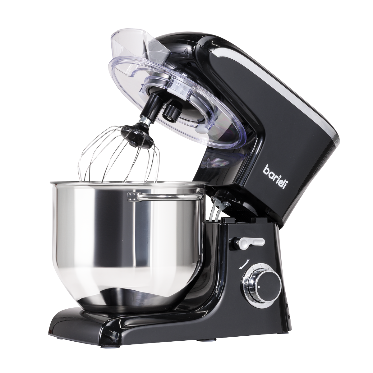Baridi DH174 Baridi 1800W Stand Mixer with Accessories 8L - Black