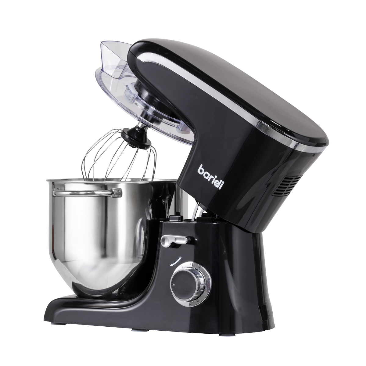 Baridi DH174 Baridi 1800W Stand Mixer with Accessories 8L - Black