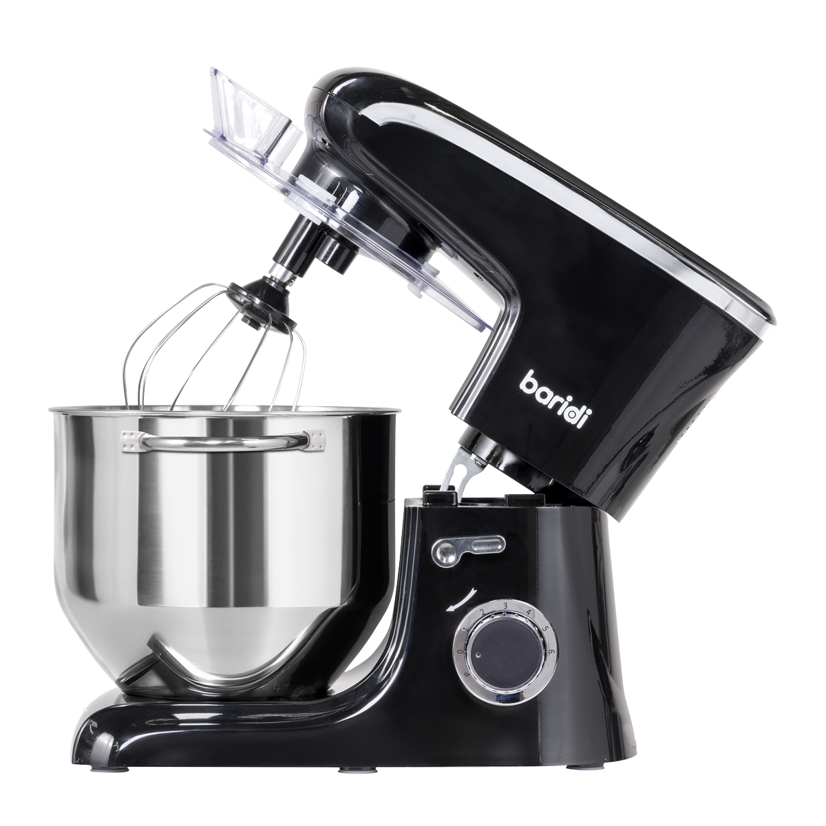 Baridi DH174 Baridi 1800W Stand Mixer with Accessories 8L - Black