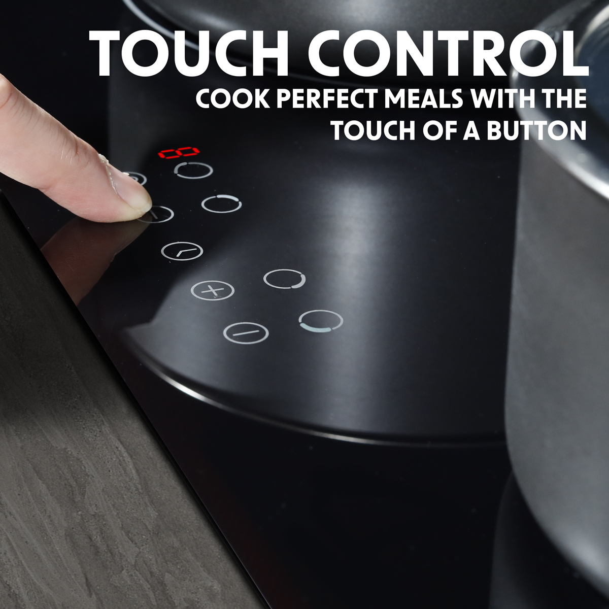 Baridi DH176 Baridi Integrated Induction Hob with 4 Cooking Zones 60cm 6800W Output