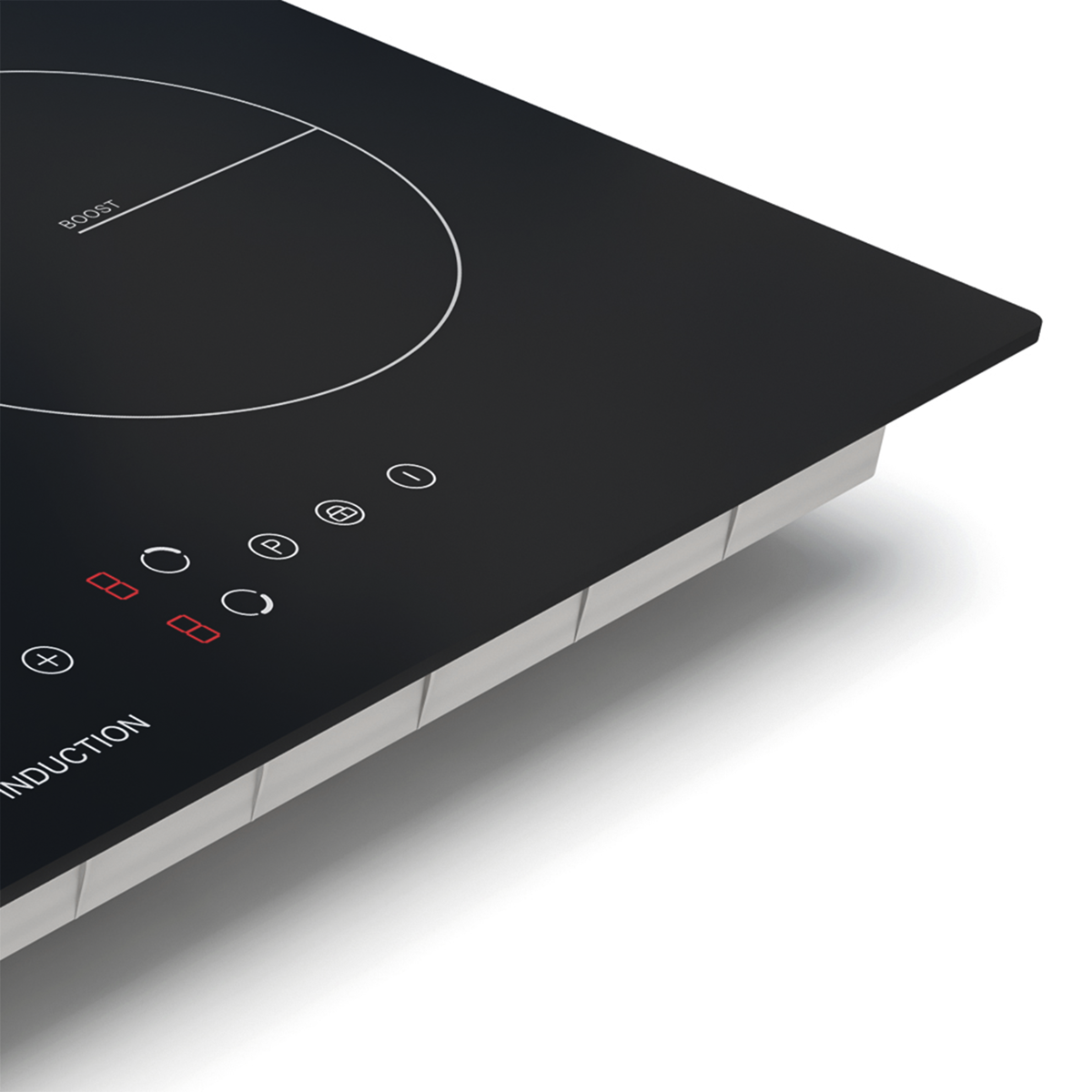 Baridi DH178 Baridi Integrated Induction Hob with 4 Cooking Zones & Bridge Zone 60cm 2800W Output