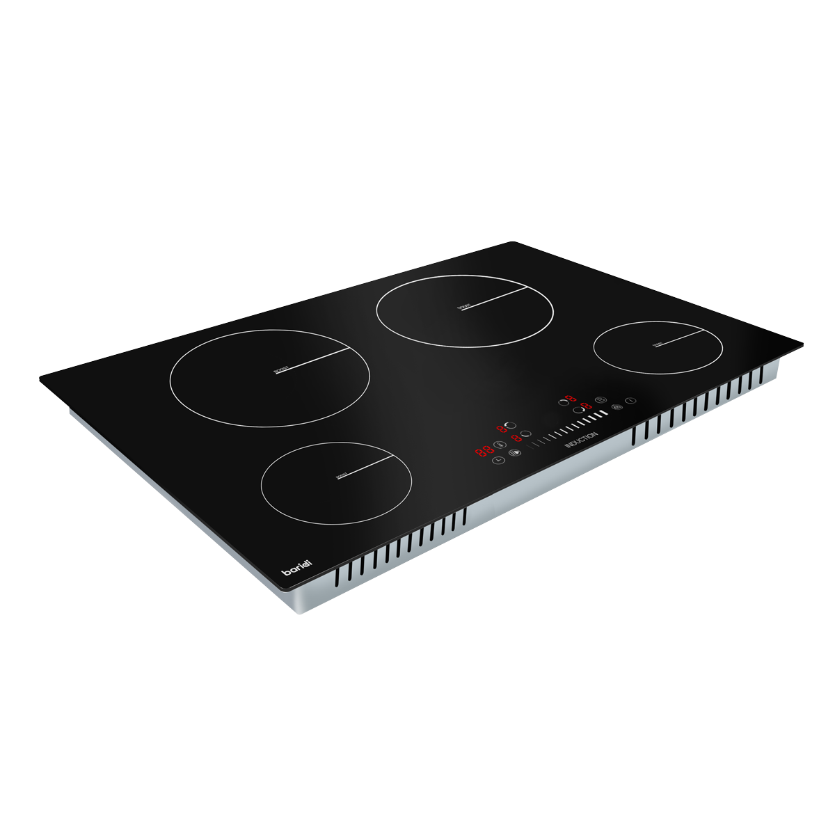 Baridi DH179 Baridi Integrated Induction Hob with 4 Cooking Zones 77cm 7200W Output