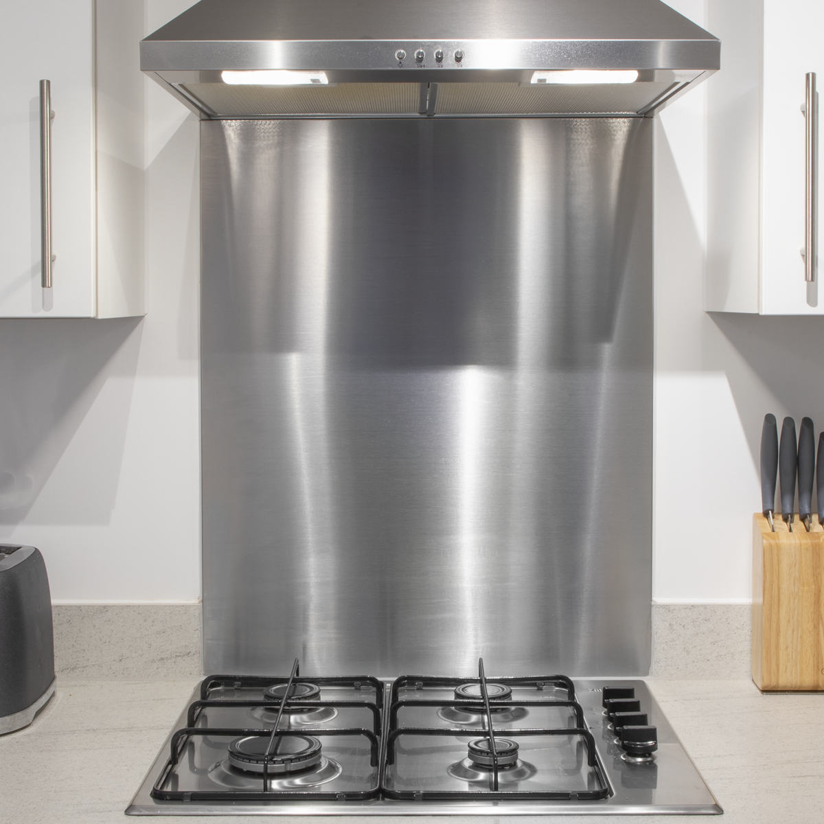 Baridi DH193 Baridi Splashback for Cooker Hoods 60 x 75cm - Stainless Steel