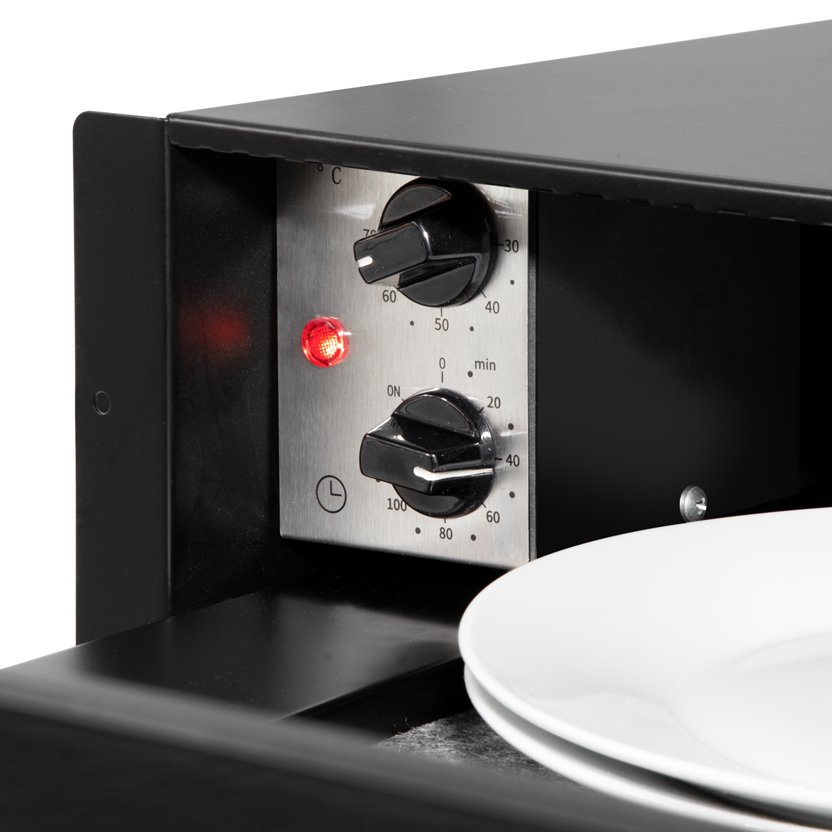 Baridi DH201 Baridi Integrated Warming Drawer 60cm - Black