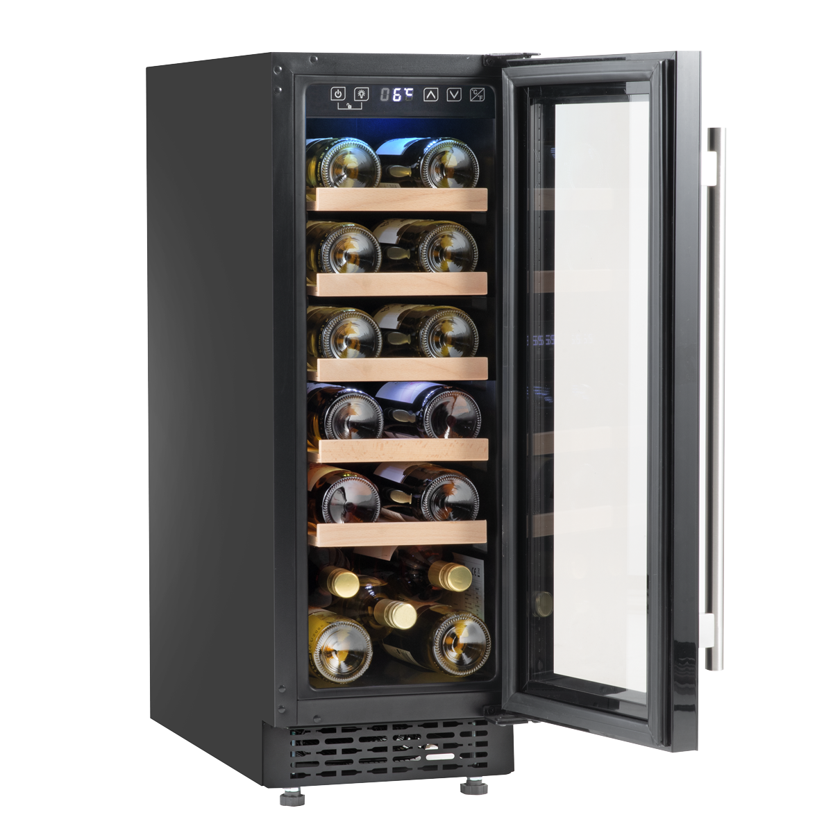Baridi DH203 Baridi 20 Bottle Slim Wine Fridge & Cooler 30cm