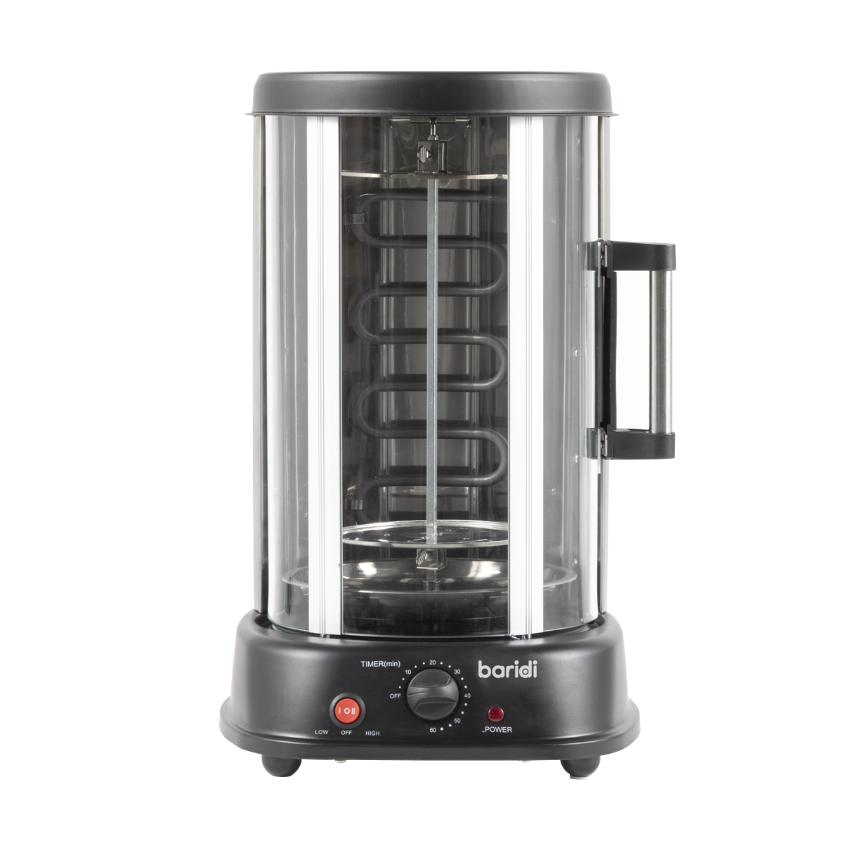Baridi DH216 Baridi Vertical 360° Rotisserie Smokeless Grill 21L Capacity