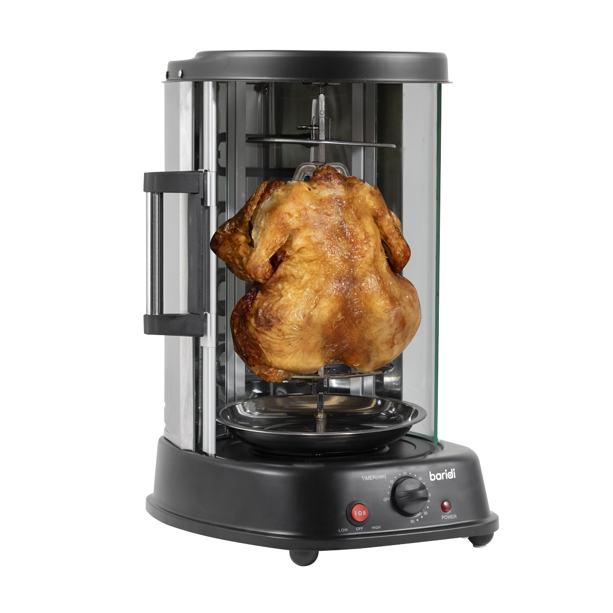 Baridi DH216 Baridi Vertical 360° Rotisserie Smokeless Grill 21L Capacity