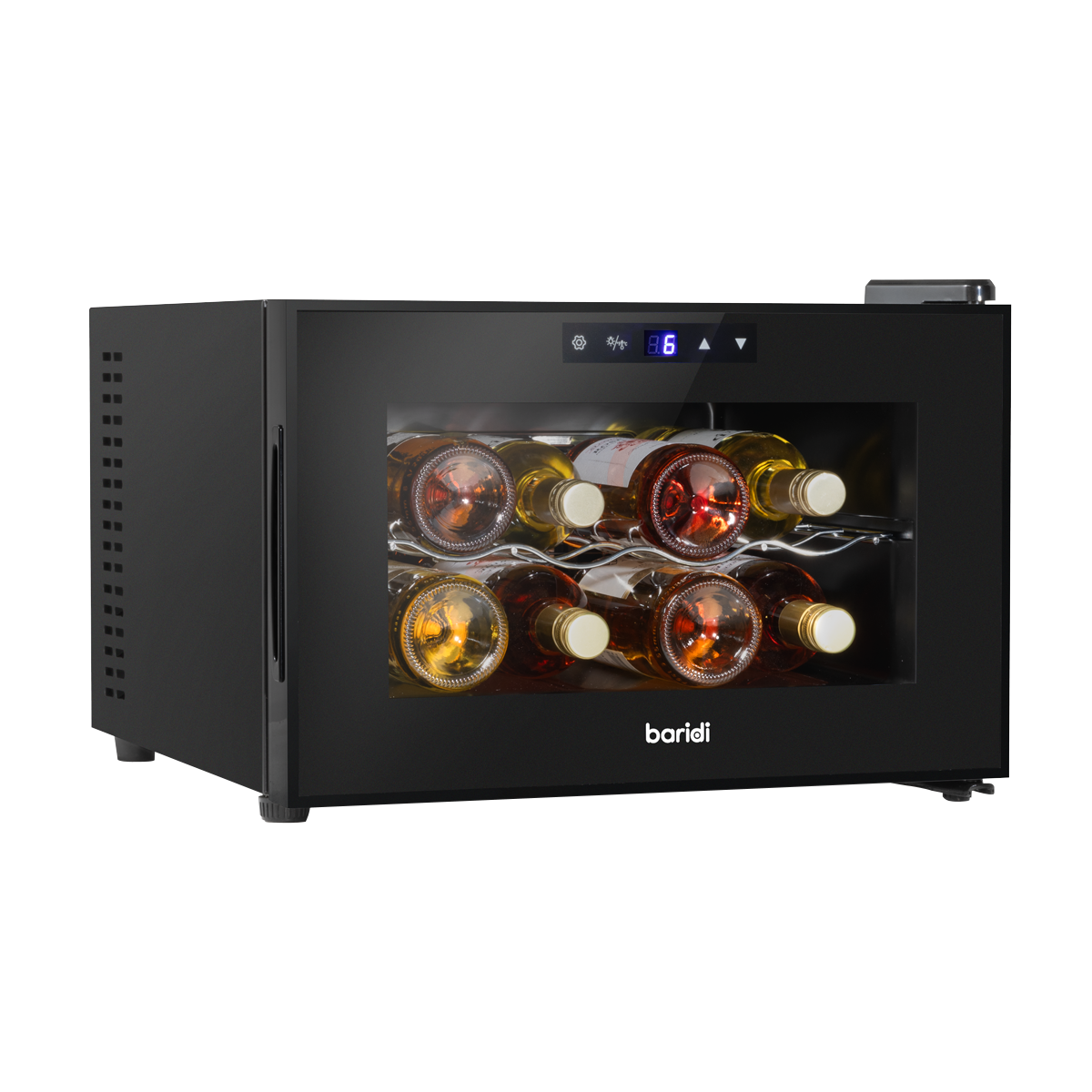 Baridi DH218 Baridi 8 Bottle Tabletop Wine Fridge & Cooler