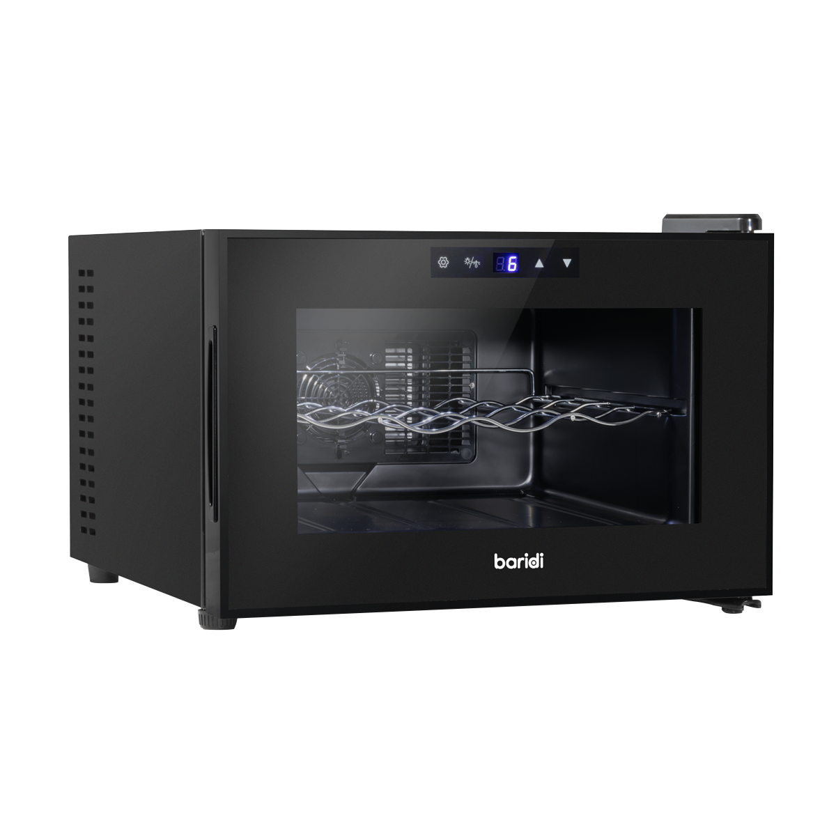 Baridi DH218 Baridi 8 Bottle Thermoelectric Tabletop Wine Cooler with Touch Control - Black