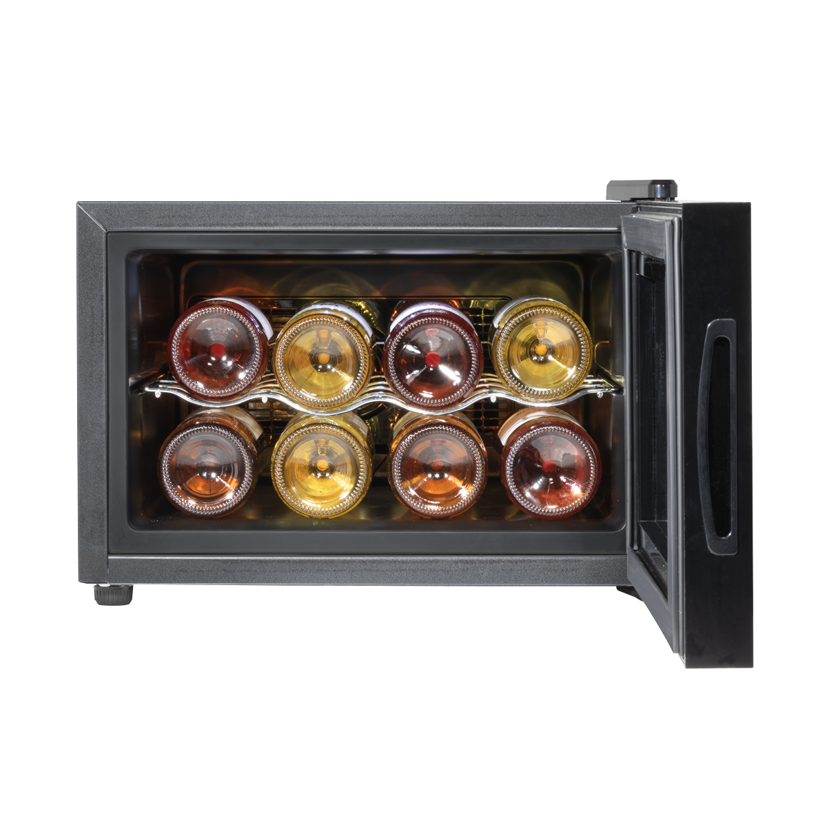 Baridi DH218 Baridi 8 Bottle Thermoelectric Tabletop Wine Cooler with Touch Control - Black