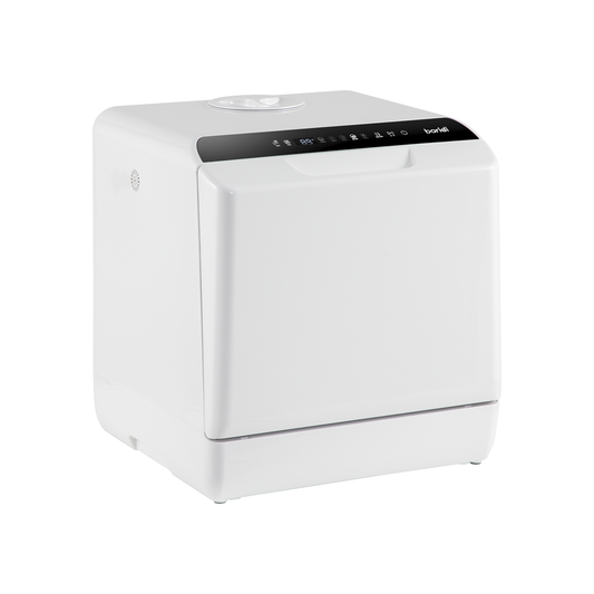 Baridi DH224A Baridi 2-4 Place Settings Mini Portable Tabletop Dishwasher, 5 Wash Functions