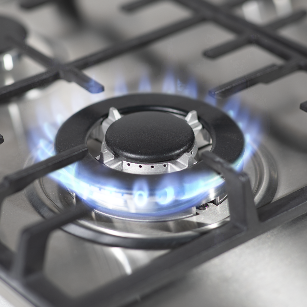 Baridi DH225 Baridi Gas Hob with 4 Cooking Zones 60cm - Stainless Steel