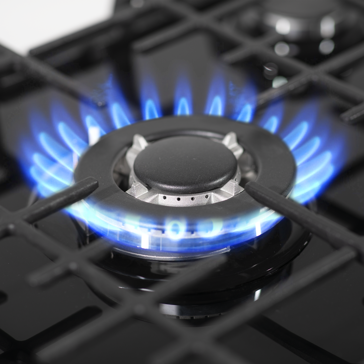 Baridi DH228 Baridi Gas Hob with 5 Cooking Zones 70cm - Black