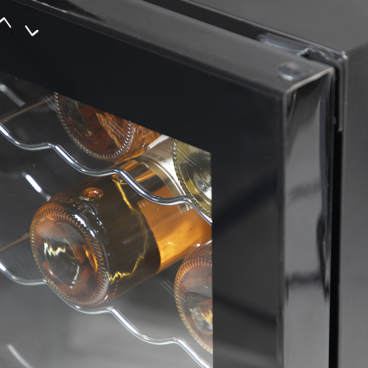 Baridi DH236 Baridi 52 Bottle Dual Zone Wine Fridge with Digital Touch Screen Controls, Wire Shelves & LED Light - Black