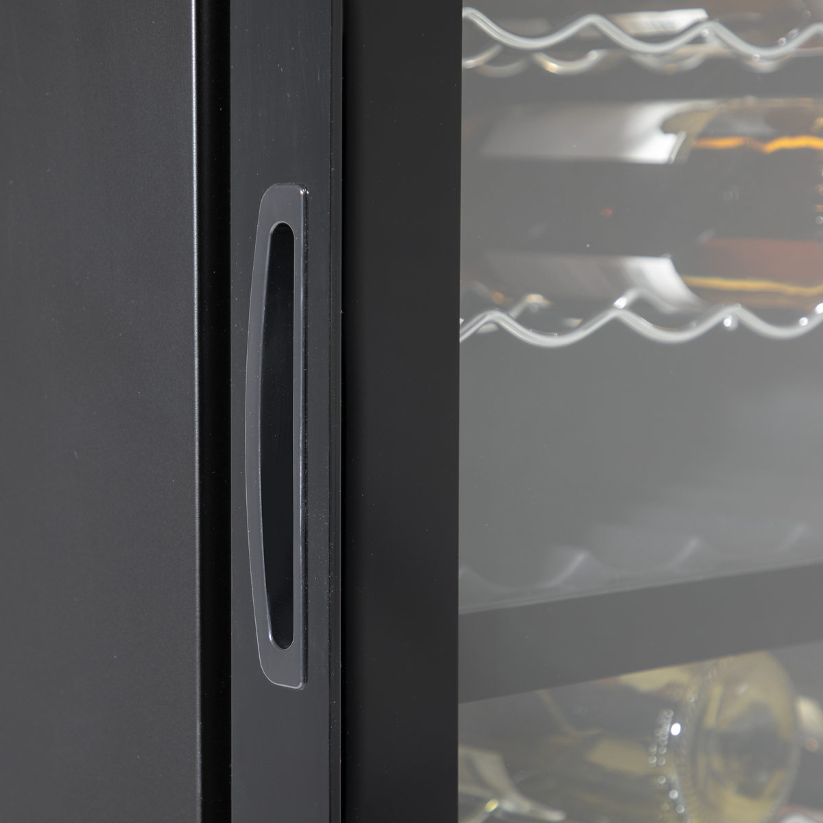 Baridi DH236 Baridi 52 Bottle Dual Zone Wine Fridge with Digital Touch Screen Controls, Wire Shelves & LED Light - Black