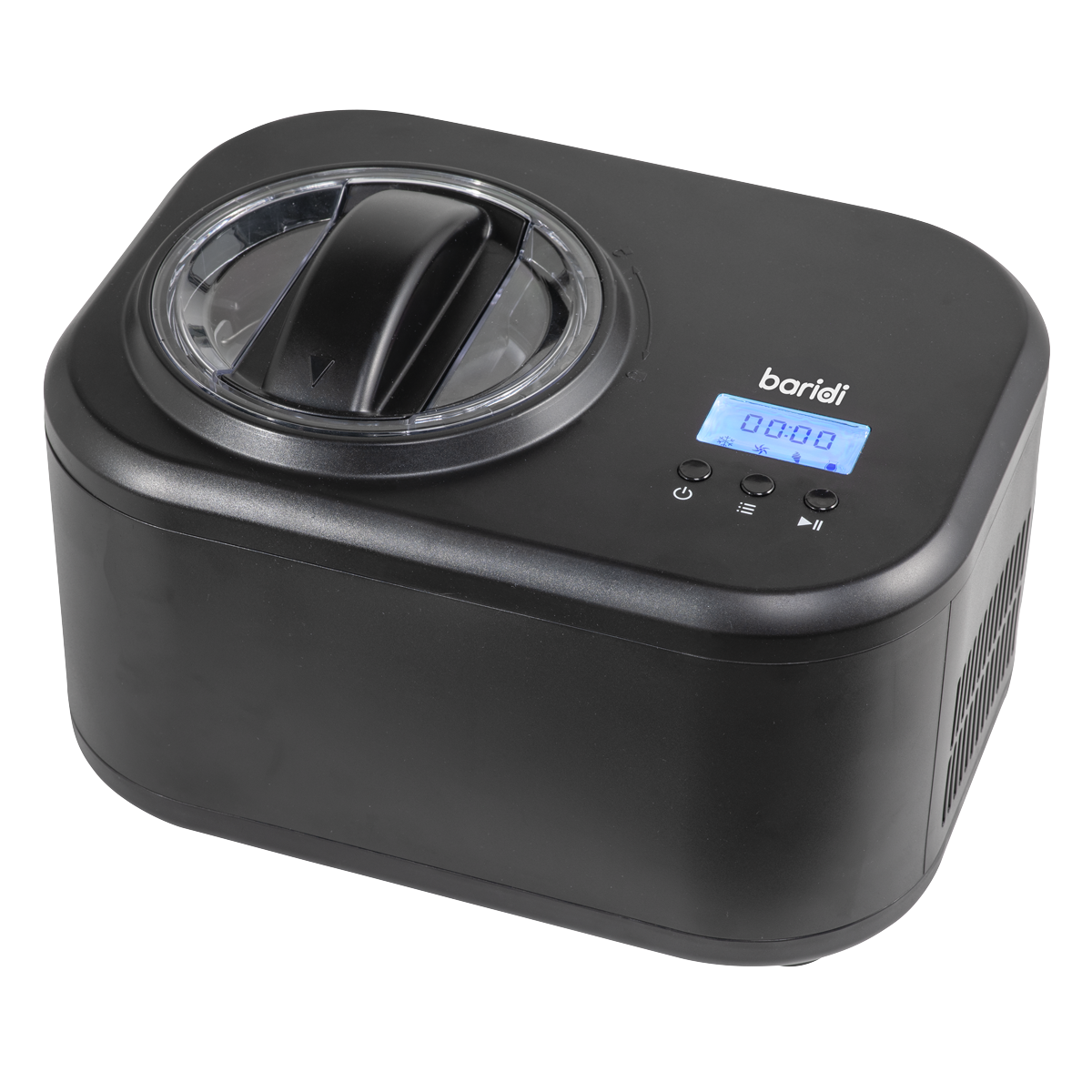 Baridi DH238 Baridi Automatic Churning Ice Cream Machine 1L Capacity - Black
