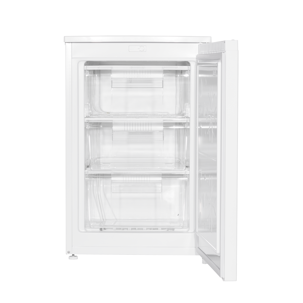 Baridi DH250 Baridi 55cm Undercounter Freezer with Adjustable Thermostat 85L - White