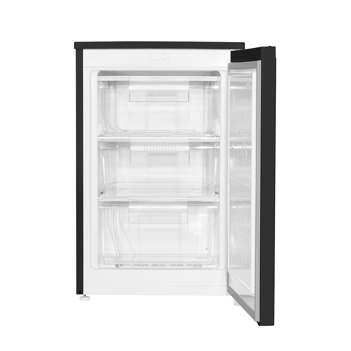 Baridi DH251 Baridi 55cm Undercounter Freezer with Adjustable Thermostat, 85L - Black