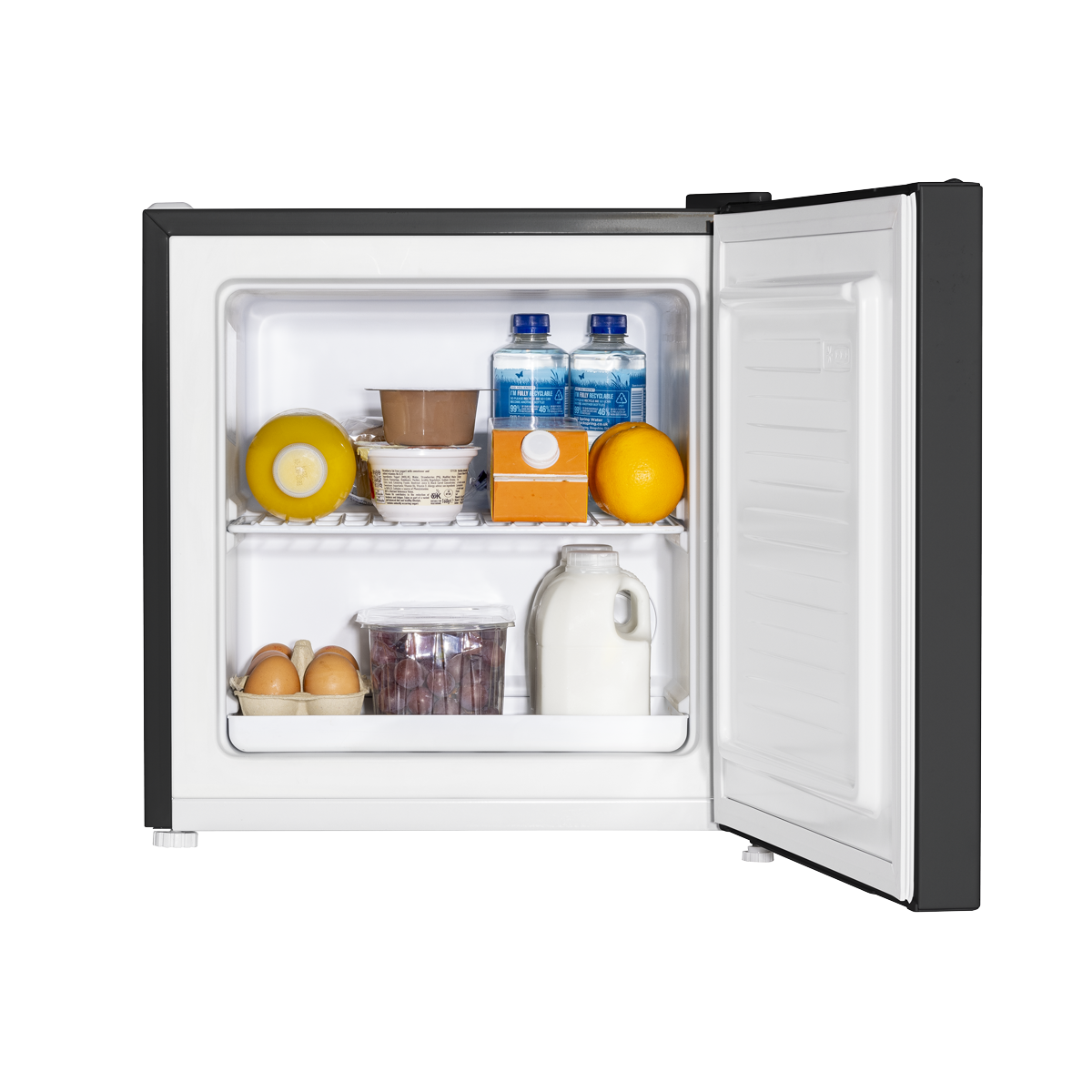 Baridi DH255 Baridi Mini Tabletop Fridge/Freezer, 31L Capacity - Black