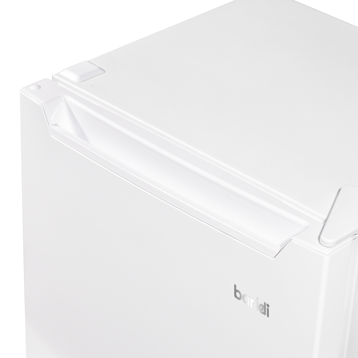 Baridi DH256 Baridi Tabletop Fridge with Ice Box, 46L Capacity, Adjustable Thermostat - White