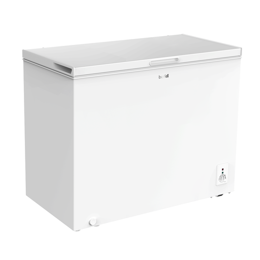 Baridi DH258 Baridi Freestanding Chest Freezer 254L Capacity - White